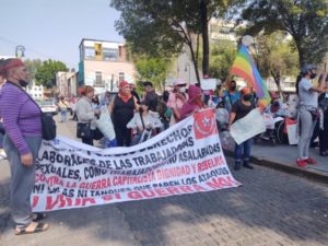 1. Mai 2022: Arbeitsrechte und Respekt für Sexarbeiter*innen
Foto: Vicente Arista
