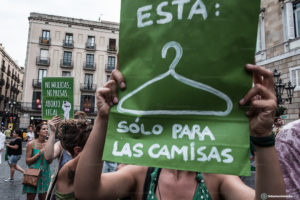 Weltweit kämpfen Frauen* für freie und sichere Abtreibung. Hier ein Bild aus Argentinien. "Das hier ist nur was zum Hemdenaufhängen!"
Fotomovimiento
CC BY-NC-ND 2.0