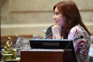 Cristina Fernández de Kirchner, Vizepräsidentin
Public Domain Mark 1.0