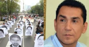 Der Ex-Bürgermeister von Iguala, José Luis Abarca, gilt als Hauptverdächtiger im Fall des verschwindenlassens der 43 Studenten aus Ayotzinapa. Grafik: Desinformémonos