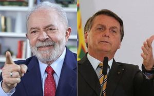 Ex-Präsident Lula da Silva und noch-Präsident Jair Bolsonaro treten in der Stichwahl am 30. Oktober gegeneinander an. Foto: Ricardo Stuckert und Agência Brasil/Brasil de Fato