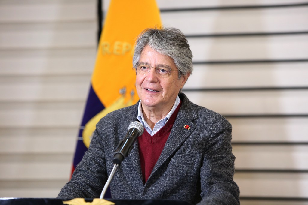 Präsident Guillermo Lasso.
Foto: Publoc Domain via flickr