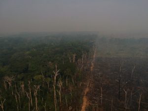 Feuersaison Weltraumforschung Brandschutz Amazonas
