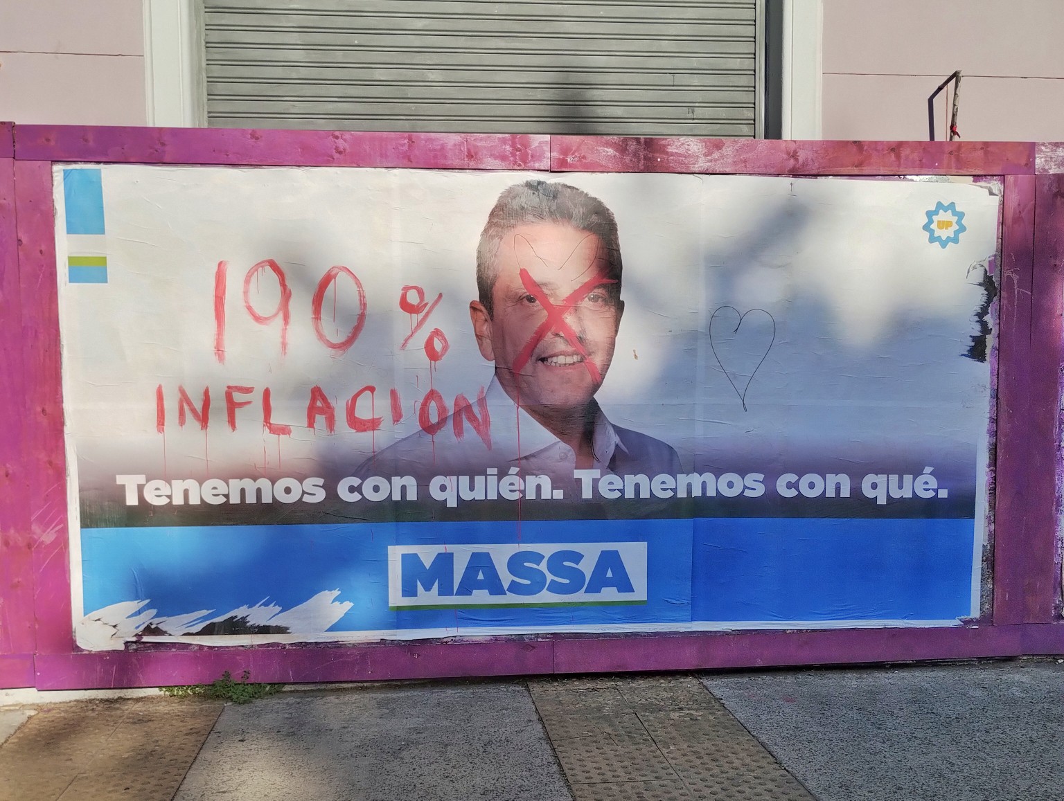 Konnte nicht überzeugen: Der ehemalige Wirtschaftsminister Sergio
Massa.
Foto: Christian Rollmann
