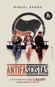 Buchdeckel von "Antifascistas", über den Kampf gegen die extreme Rechte in Spanien