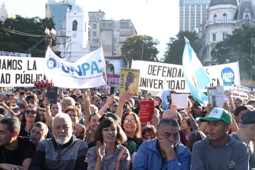 Hunderttausende demonstrierten in Argentinien für freie Bildung. Foto: Antonio Becerra/ANRed