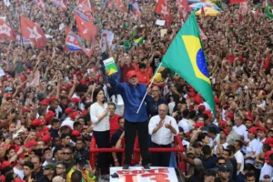 Präsident Lula da Silva wurde wiedergewählt. Foto: Paulo Pinto/Agência Brasil